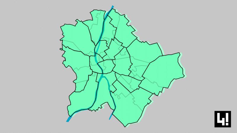 A Fidesz megváltoztatta az arányokat: a budapesti választókerületek mostantól a legnagyobbak.