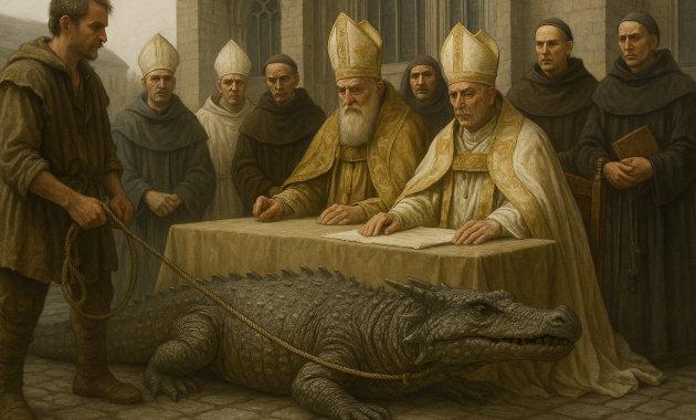 A lyoni sárkány, akit bíróság elé citáltak, nemcsak a város legendáiban, hanem a jogi történelem lapjain is nyomot hagyott. Az ódon épületek árnyékában, a régi híd mellett, a nagyközönség izgatottan várta a különös tárgyalást, ahol a mese és a valóság hat